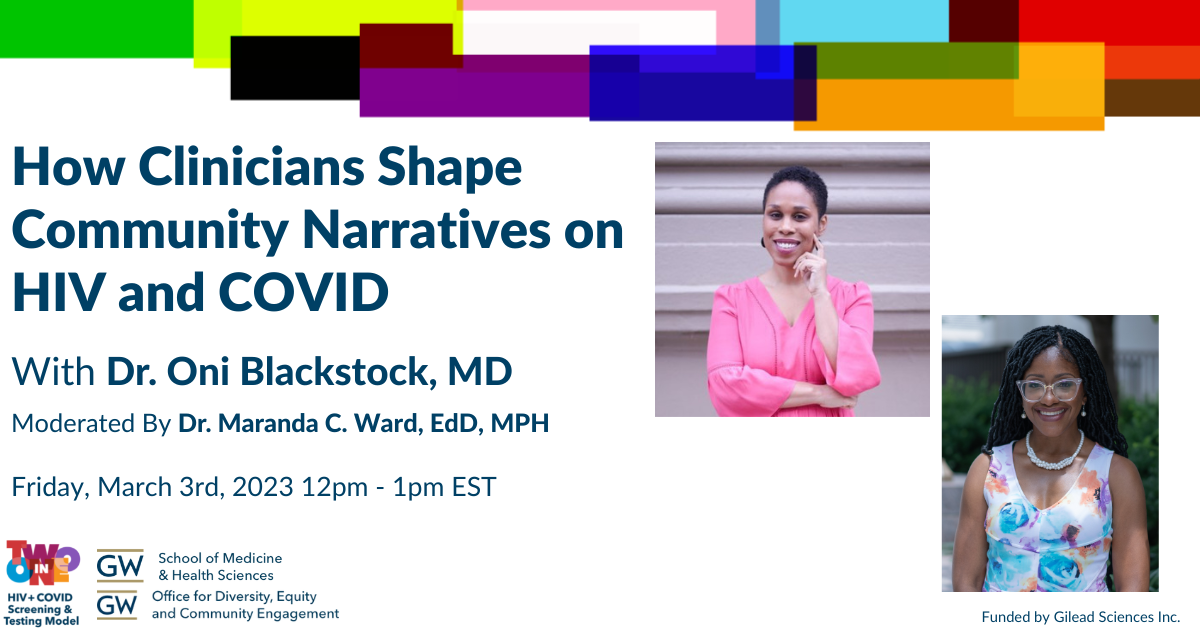 How Clinicians Shape Community Narratives on HIV and COVID